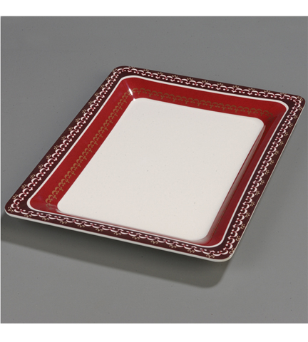 Fresco Mediterranean Collection Rectangular Platter 17"L x 13"W